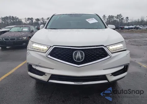 2017 Acura Mdx Technology Package from USA, damaged, VIN 5FRYD3H55HB003920